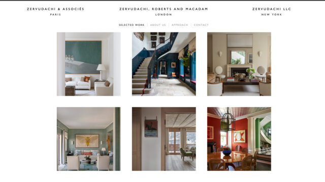 Zervudachi Interior Design - website by Code With Feeling